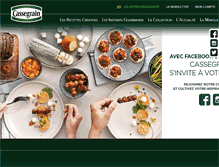 Tablet Screenshot of cassegrain.com